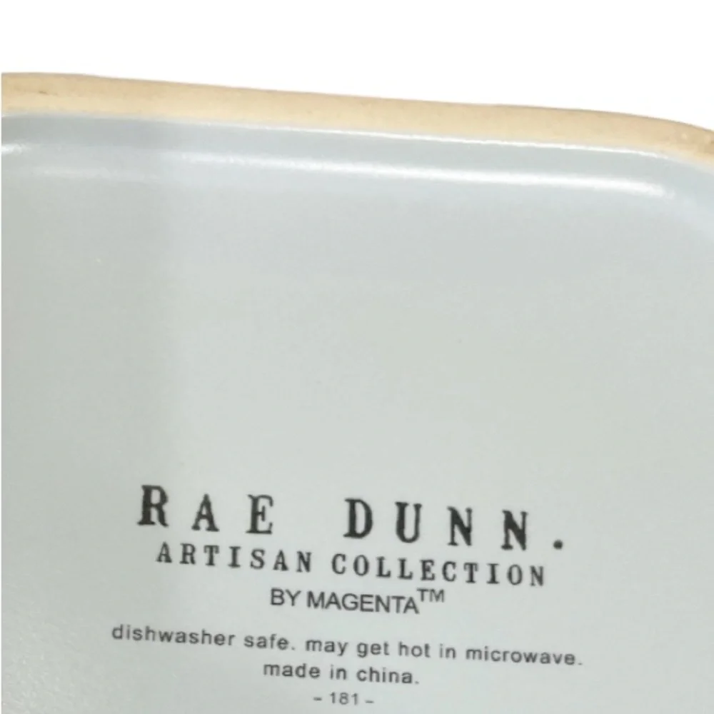 NEW Rae Dunn YUM Ceramic Bowl with Lid